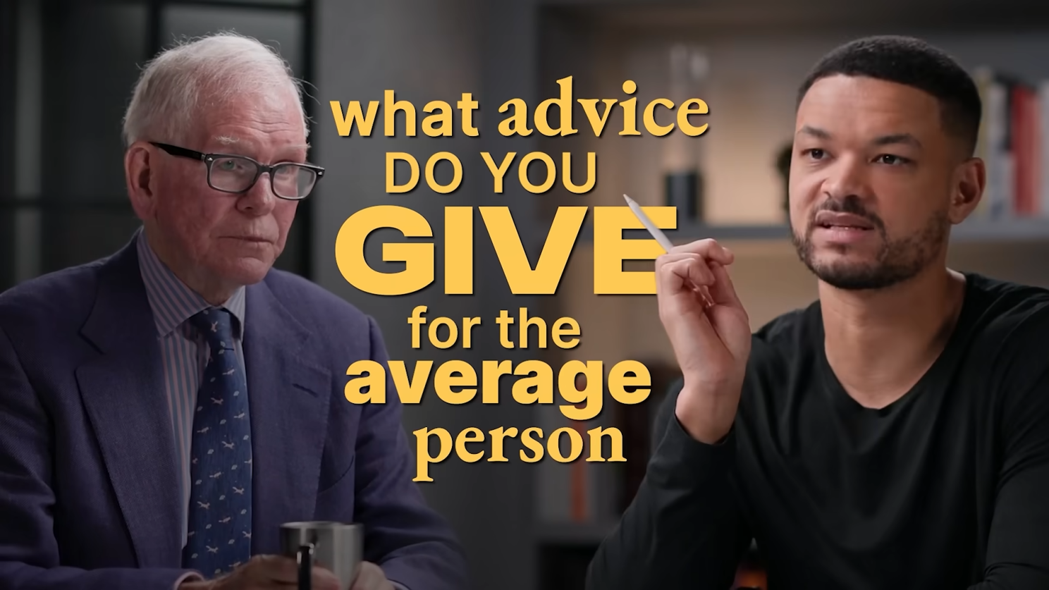 Jeremy Grantham on the Diary of a CEO, captioned 'what advice do you give for the average person'