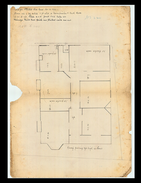 An early building permit from New Zealand, 1892 (credit: Te Ara)