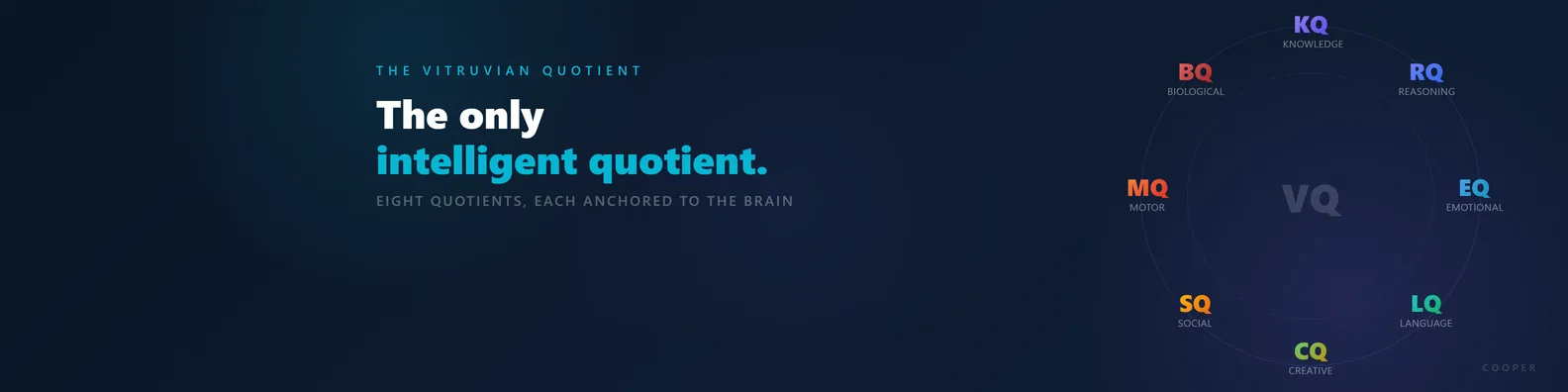 The Vitruvian Quotient, the only intelligent quotient